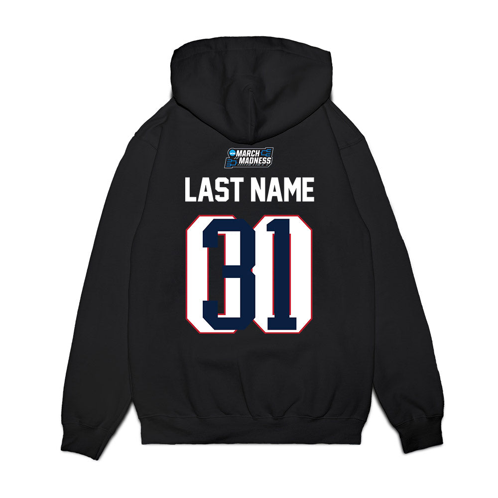 St. Johns - NCAA Men's Basketball : Lefteris Liotopoulos - NCAA® March Madness® 2026 Premium Hooded Sweatshirt-1