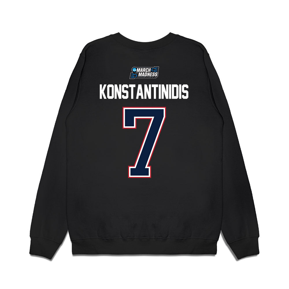 St. Johns - NCAA Men's Basketball : Fotis Konstantinidis - NCAA® March Madness® 2026 Premium Crewneck Sweatshirt-1