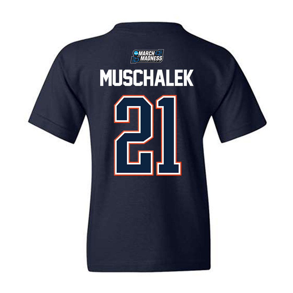 Auburn - NCAA Men's Basketball : Blake Muschalek - NCAA® March Madness® 2026 Youth T-Shirt-1