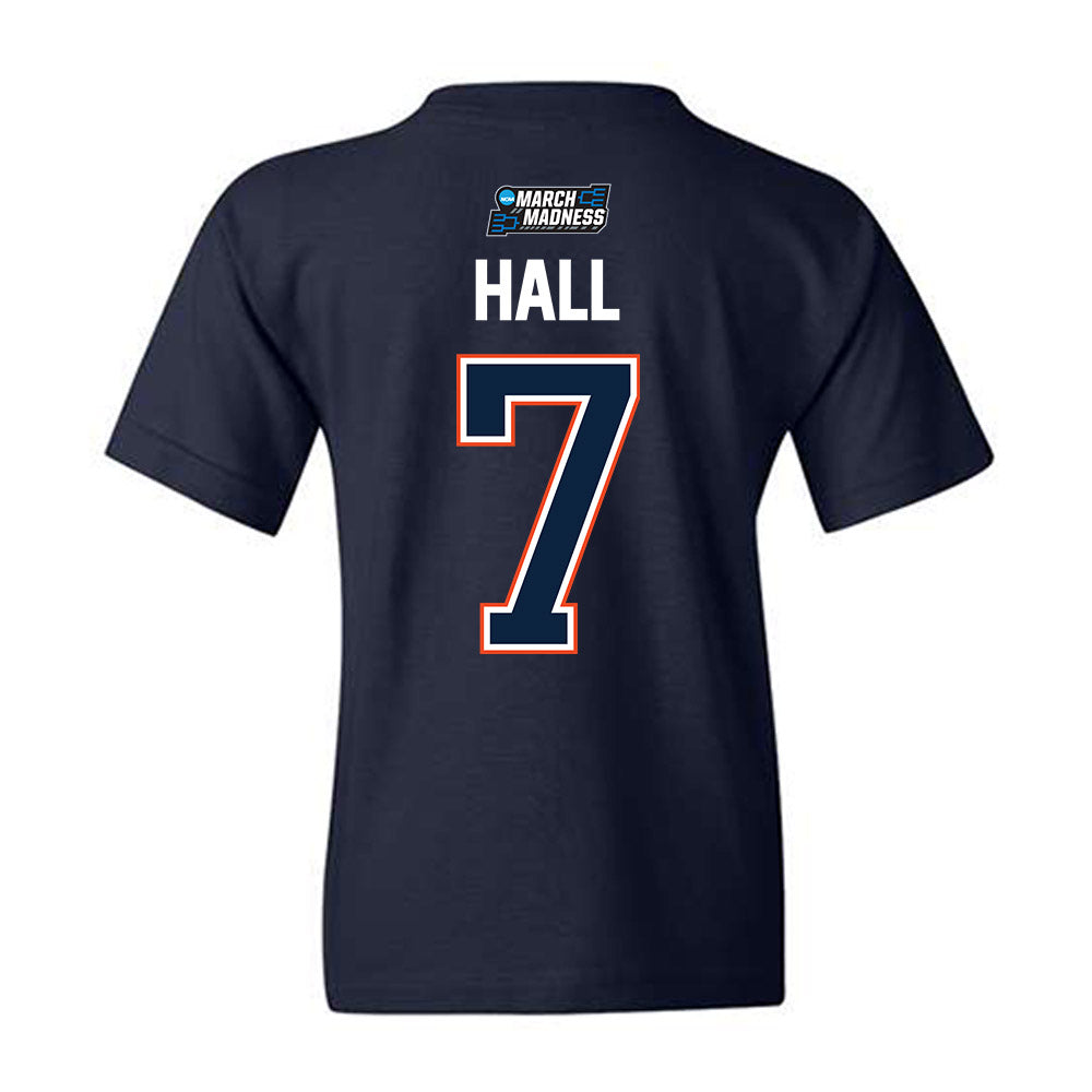 Auburn - NCAA Men's Basketball : Keyshawn Hall - NCAA® March Madness® 2026 Youth T-Shirt-1