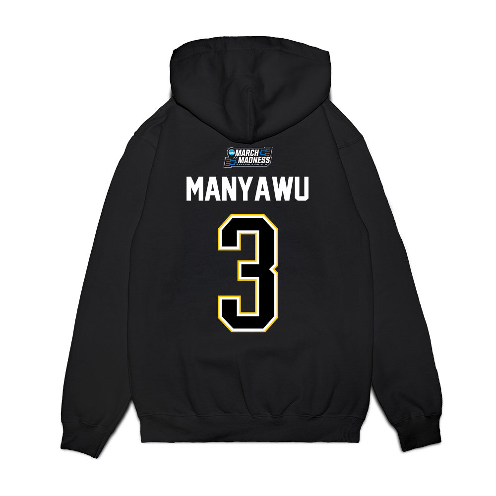 Iowa - NCAA Men's Basketball : Cam Manyawu - NCAA® March Madness® 2026 Premium Hooded Sweatshirt-1