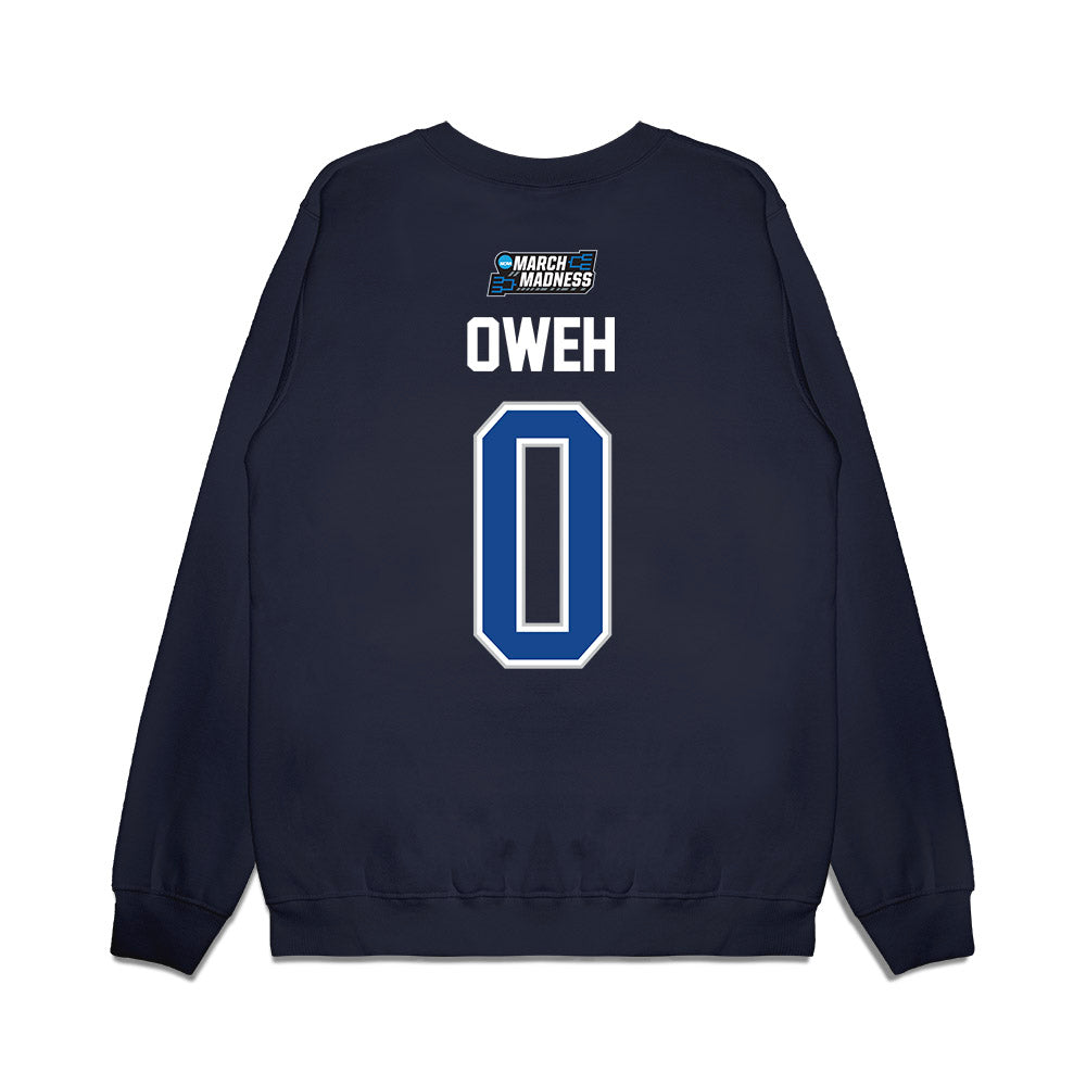 Kentucky - NCAA Men's Basketball : Otega Oweh - Premium Crewneck Sweatshirt-1
