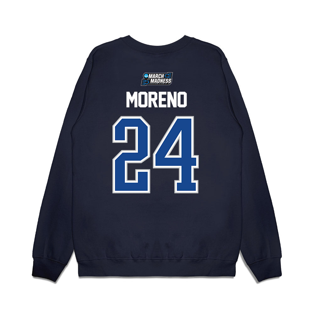 Kentucky - NCAA Men's Basketball : Malachi Moreno - Premium Crewneck Sweatshirt-1