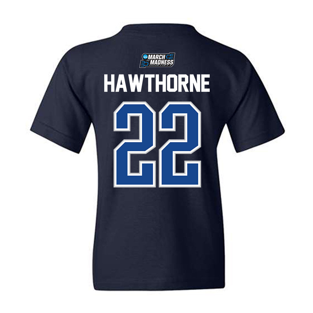 Kentucky - NCAA Men's Basketball : Braydon Hawthorne - NCAA® March Madness® 2026 Youth T-Shirt-1