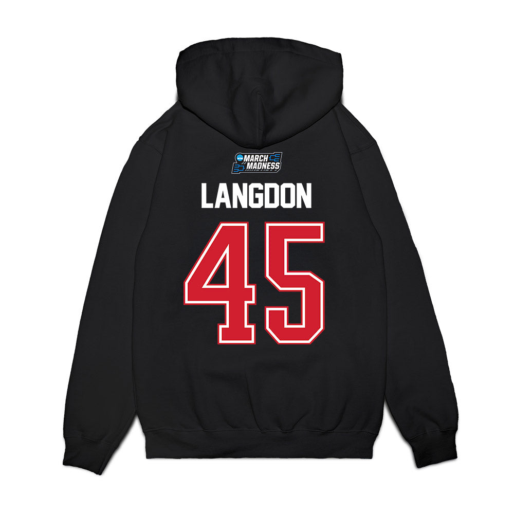 NC State - NCAA Men's Basketball : Colt Langdon - NCAA® March Madness® 2026 Premium Hooded Sweatshirt-1