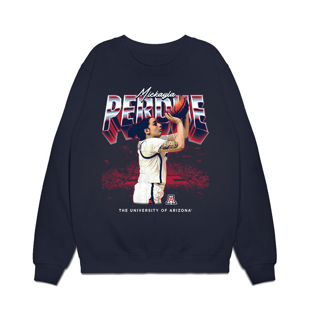 Arizona - NCAA Women's Basketball : Mickayla Perdue - Graphic Tee Premium Crewneck Sweatshirt-0