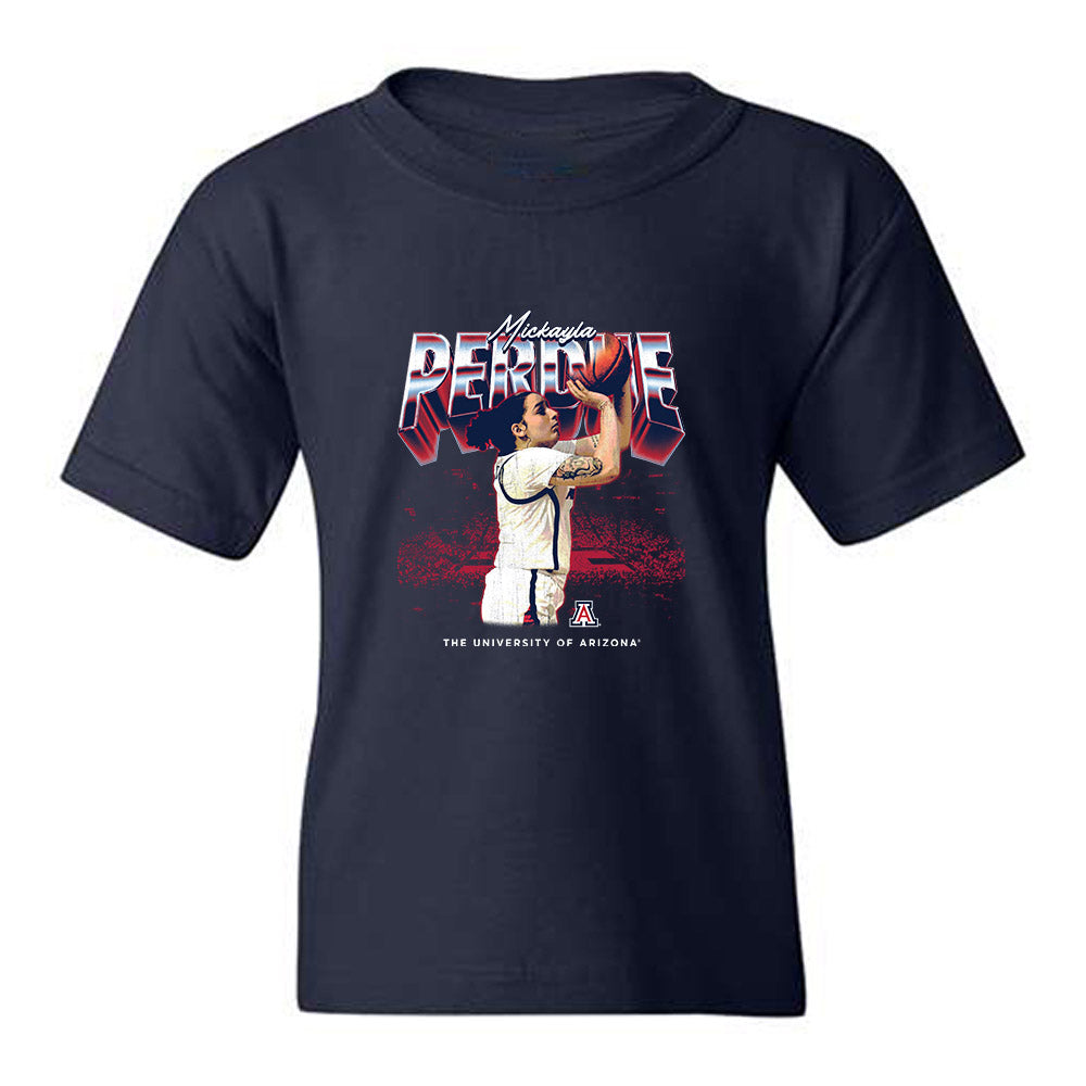 Arizona - NCAA Women's Basketball : Mickayla Perdue - Graphic Tee Youth T-Shirt-0