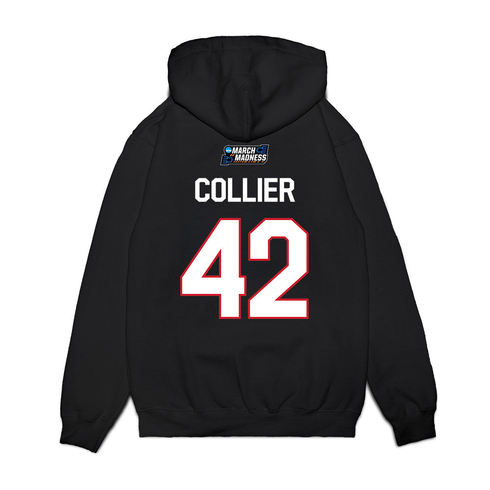 NC State - NCAA Women's Basketball : Mallory Collier - NCAA® March Madness® 2026 Premium Hooded Sweatshirt-1