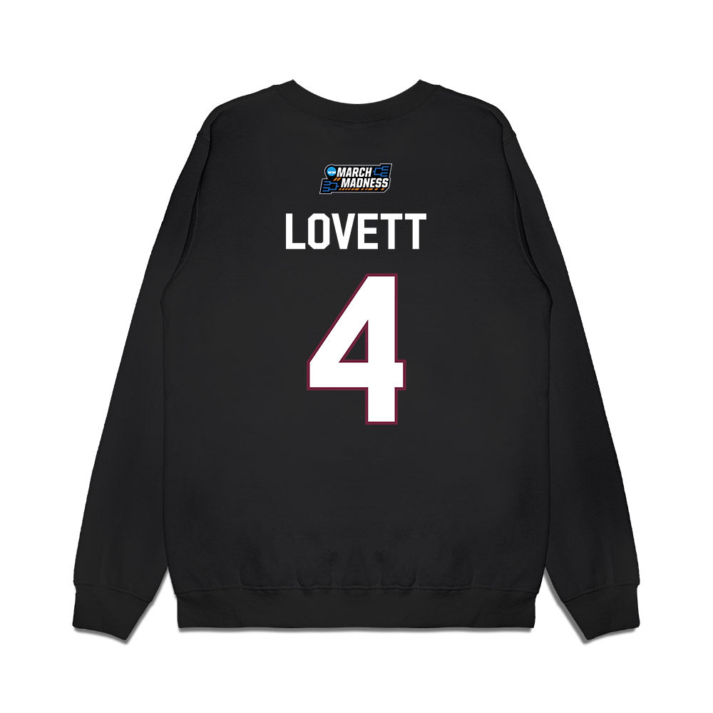 Arizona State - NCAA Women's Basketball : Jyah LoVett - NCAA® March Madness® 2026 Premium Crewneck Sweatshirt-1