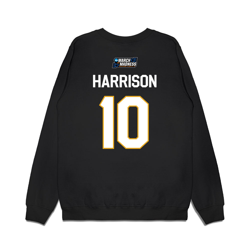 West Virginia - NCAA Women's Basketball : Jordan Harrison - NCAA® March Madness® 2026 Premium Crewneck Sweatshirt-1
