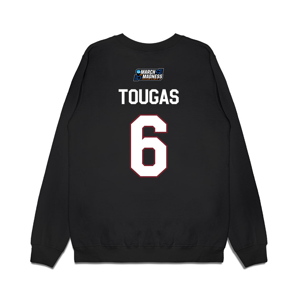 Charleston - NCAA Women's Basketball : Sophia Tougas - NCAA® March Madness® 2026 Premium Crewneck Sweatshirt-1