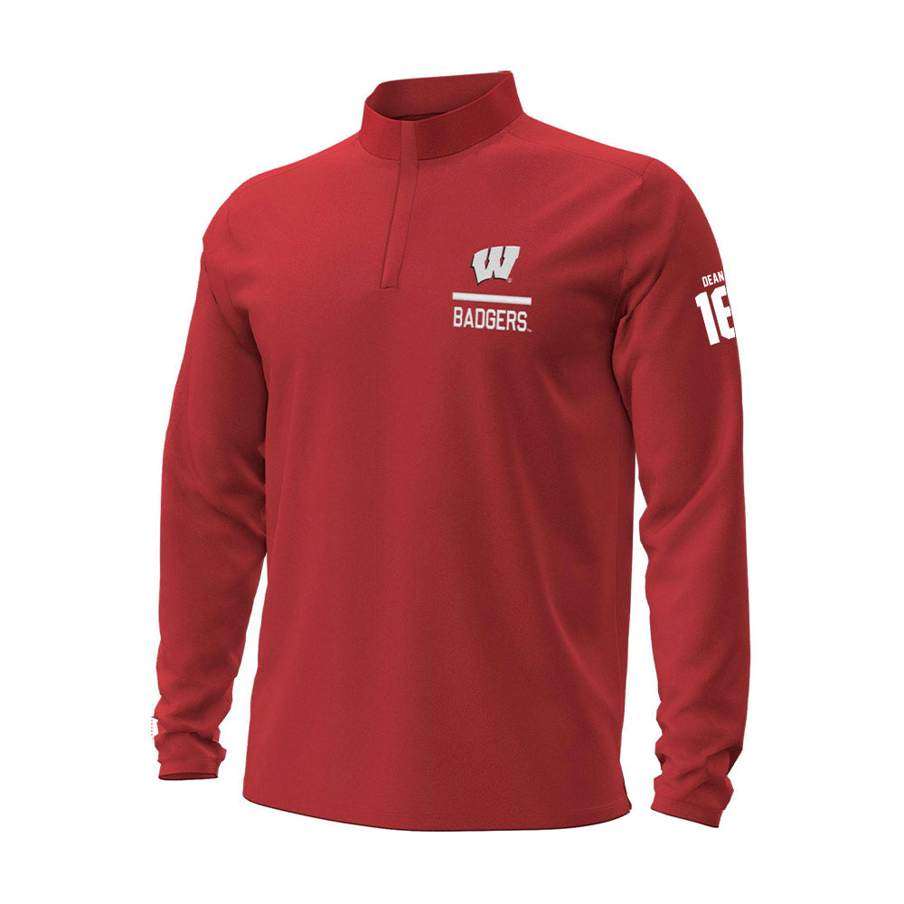 Wisconsin - NCAA Football : Grant Dean - Under Armour® Motion Quarter Zip-0