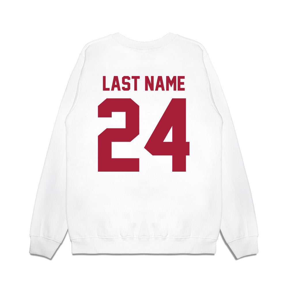 Oklahoma - NCAA Softball : Audrey Lowry - Homerun Premium Crewneck Sweatshirt-1