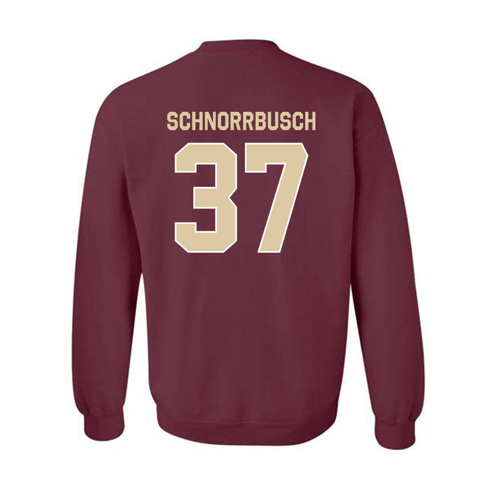 Boston College - NCAA Football : Zach Schnorrbusch - Classic Shersey Crewneck Sweatshirt-1