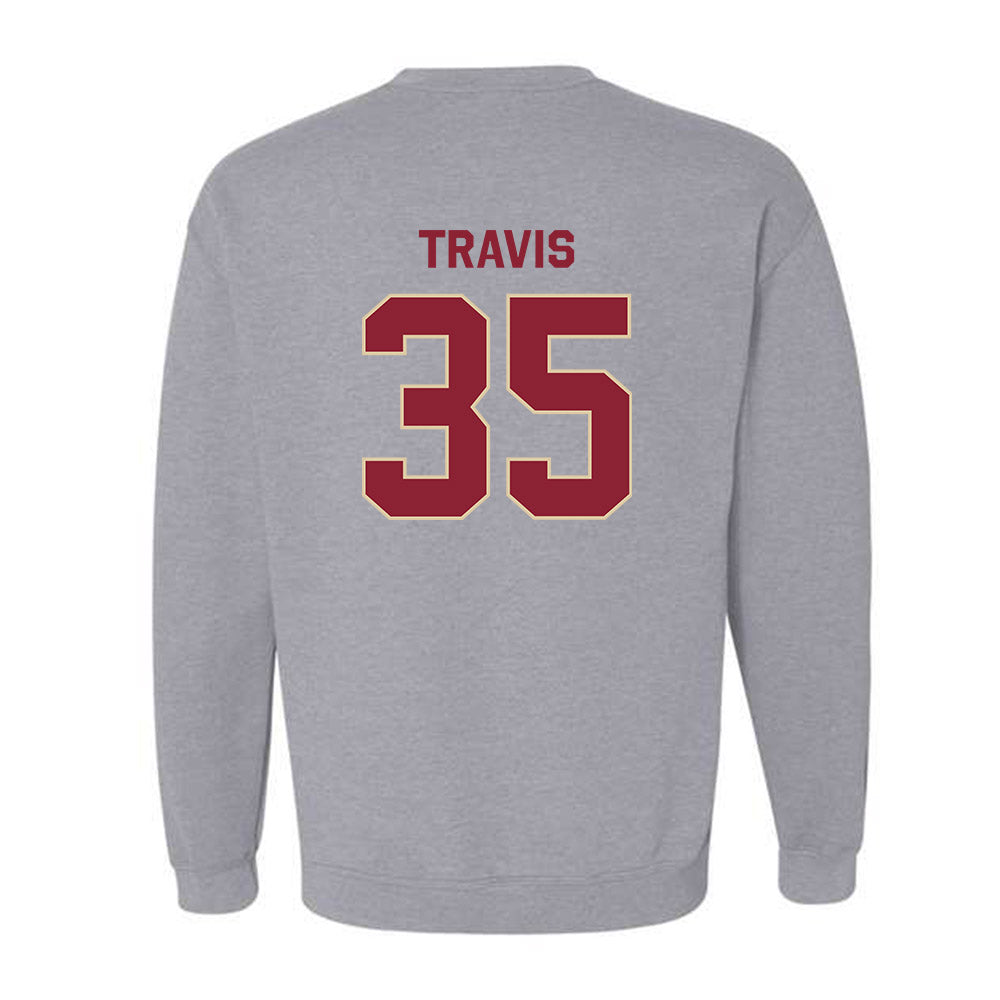 Boston College - NCAA Skiing : Gunnar Travis - Classic Shersey Crewneck Sweatshirt-1