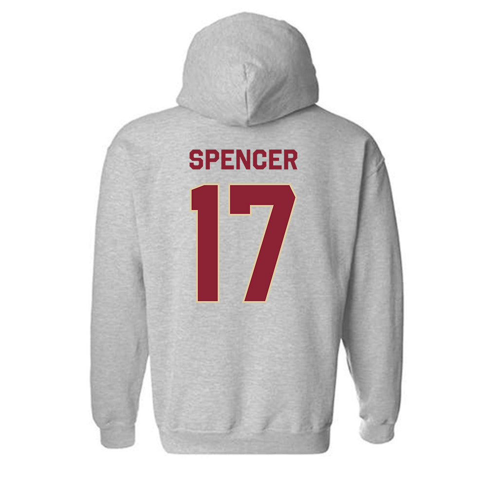 Boston College - NCAA Women's Soccer : Sohana Spencer - Classic Shersey Hooded Sweatshirt-1