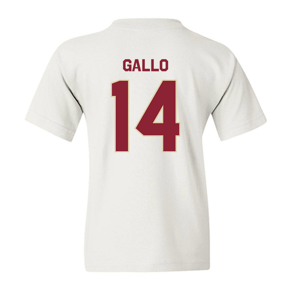 Boston College - NCAA Baseball : Luke Gallo - Classic Shersey Youth T-Shirt-1
