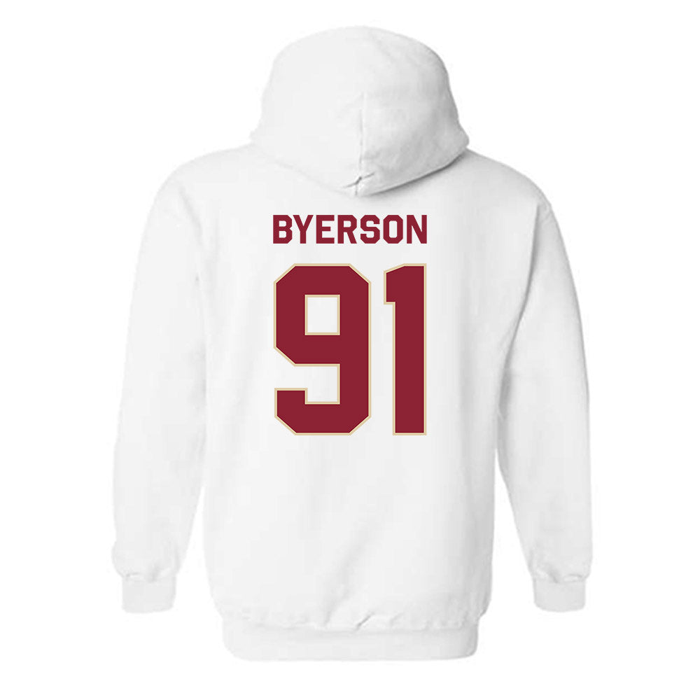 Boston College - NCAA Football : Makai Byerson - Classic Shersey Hooded Sweatshirt-1