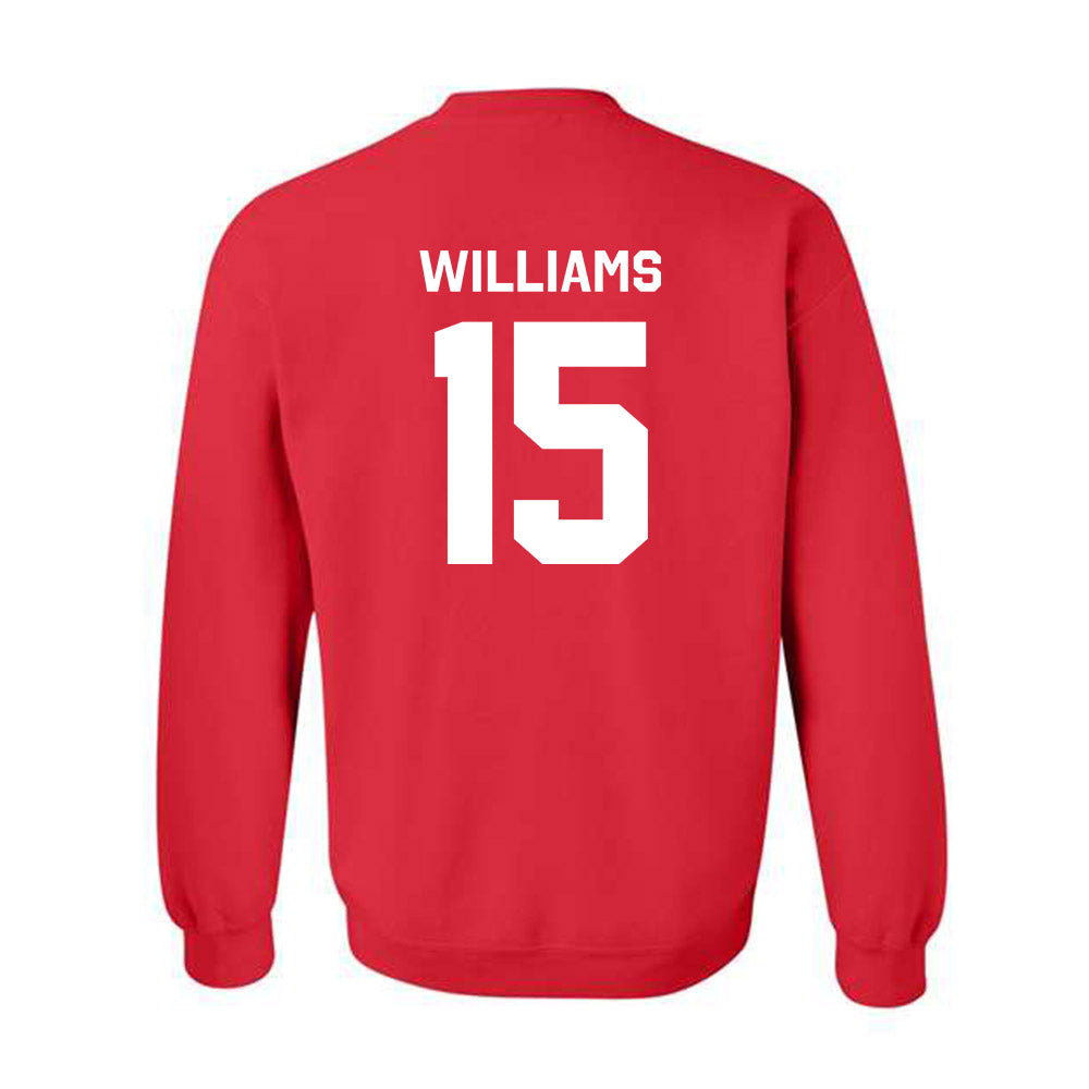 Rutgers - NCAA Football : Zilan Williams - Classic Shersey Crewneck Sweatshirt-1