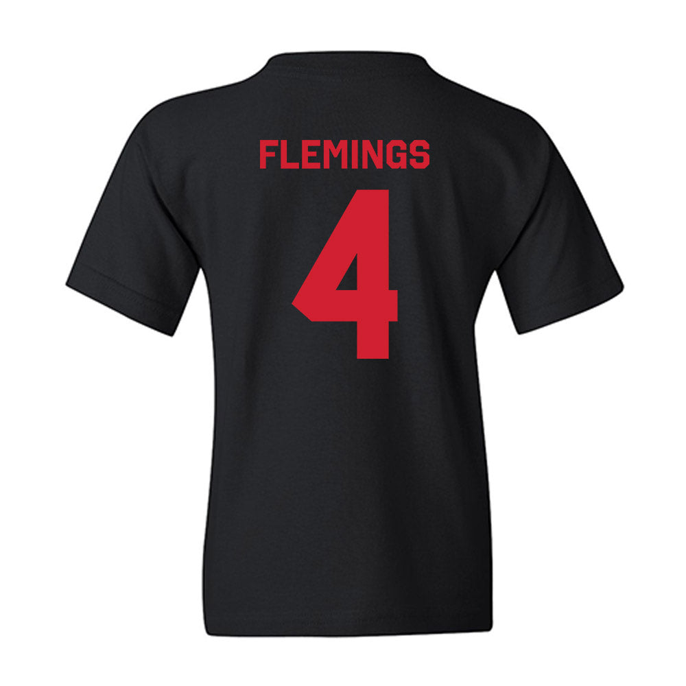 Houston - NCAA Men's Basketball : Kingston Flemings - Classic Shersey Youth T-Shirt-1