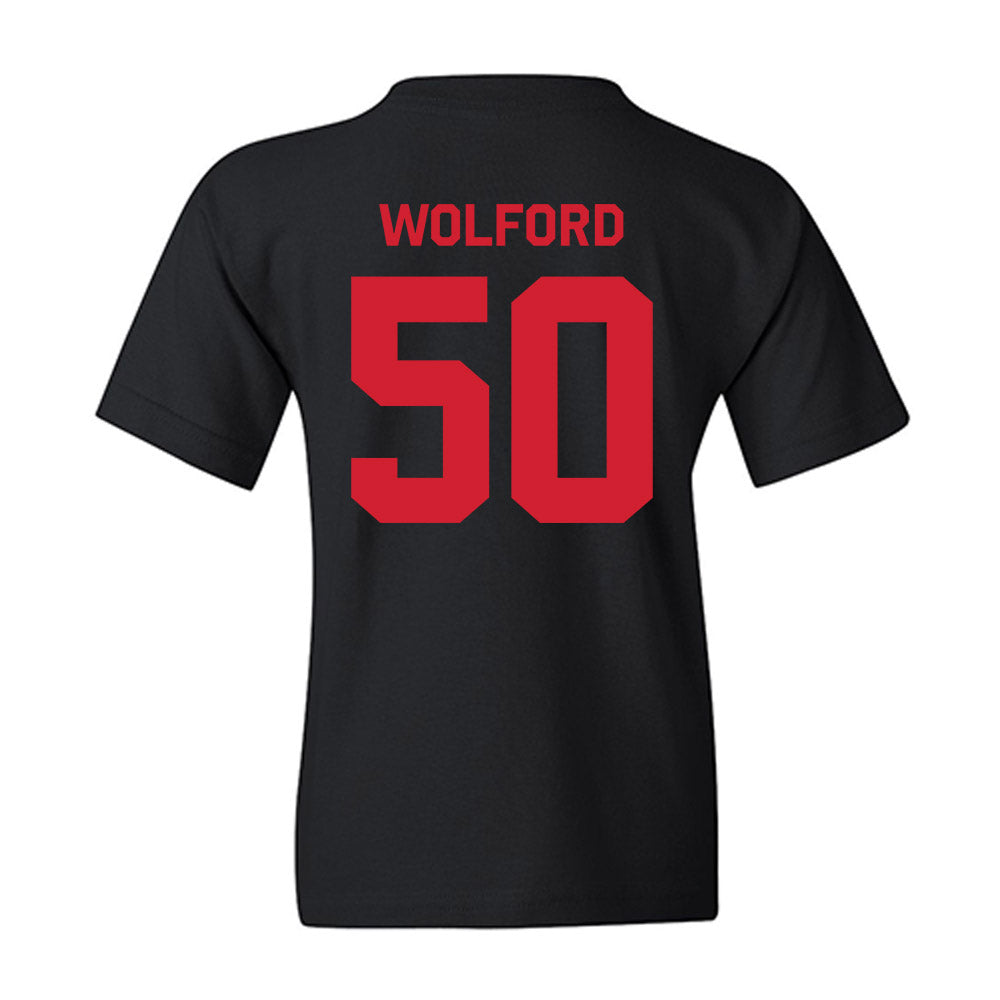 Houston - NCAA Football : Aaron Wolford - Classic Shersey Youth T-Shirt-1