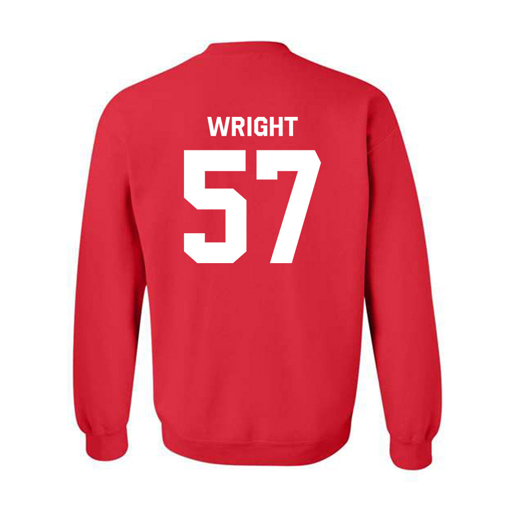 Houston - NCAA Football : Hayden Wright - Classic Shersey Crewneck Sweatshirt-1