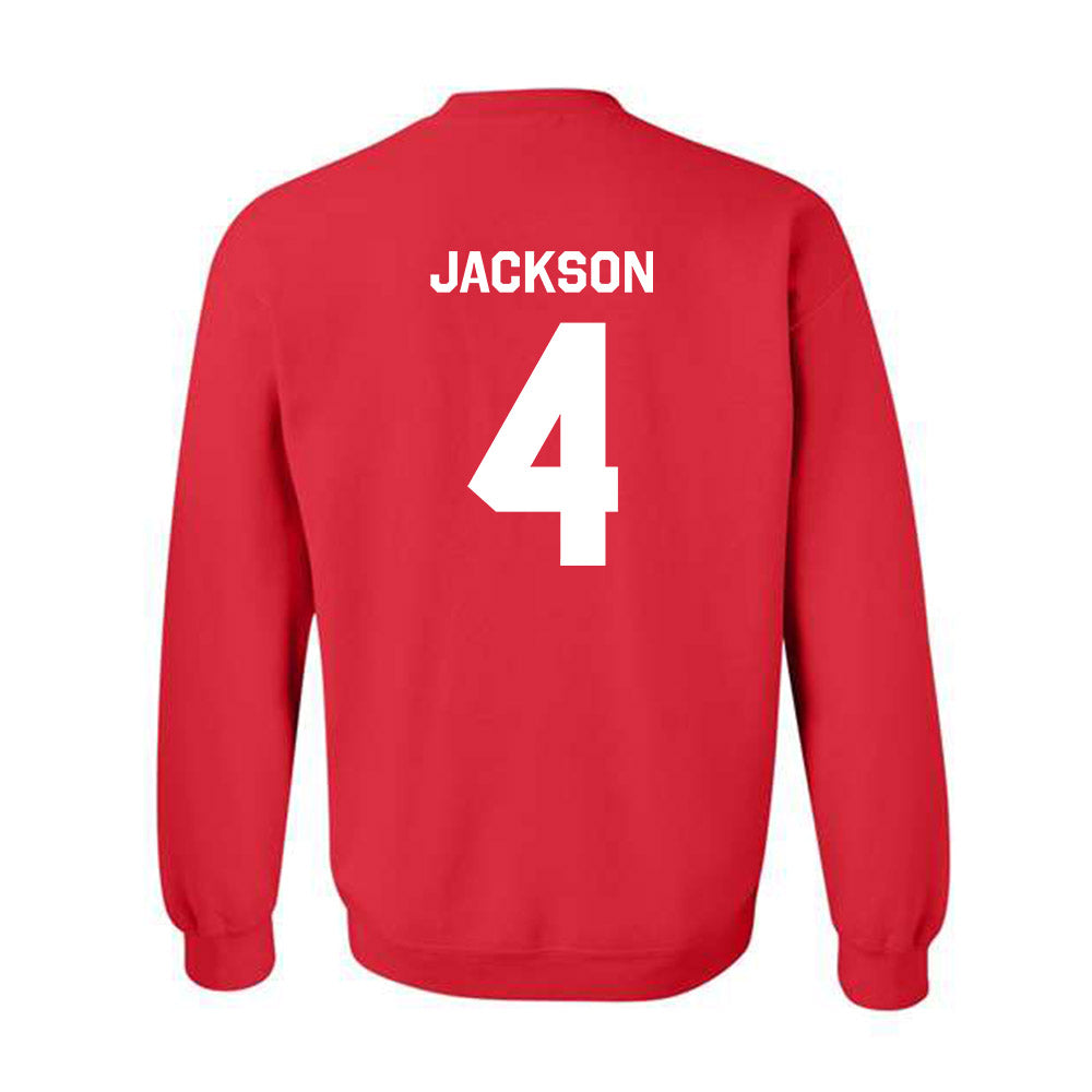 Houston - NCAA Baseball : Riley Jackson - Classic Shersey Crewneck Sweatshirt-1