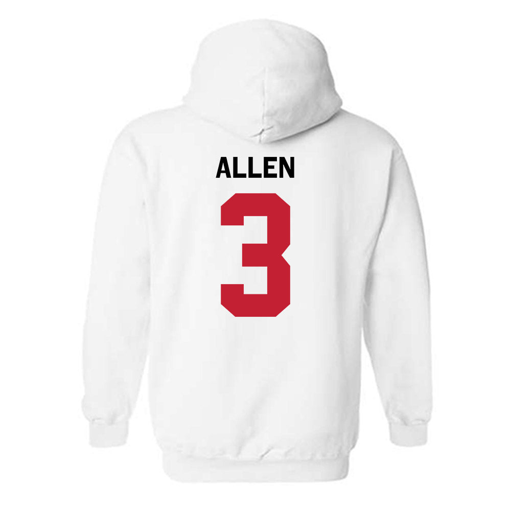 Georgia - NCAA Football : CJ Allen - Classic Shersey Hooded Sweatshirt-1