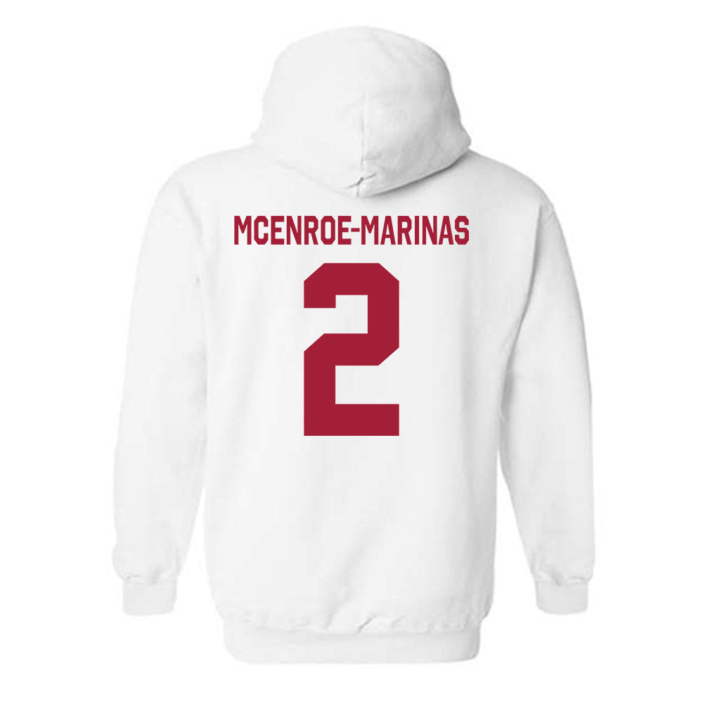 Oklahoma - NCAA Softball : Nelly McEnroe-Marinas - Classic Shersey Hooded Sweatshirt-1