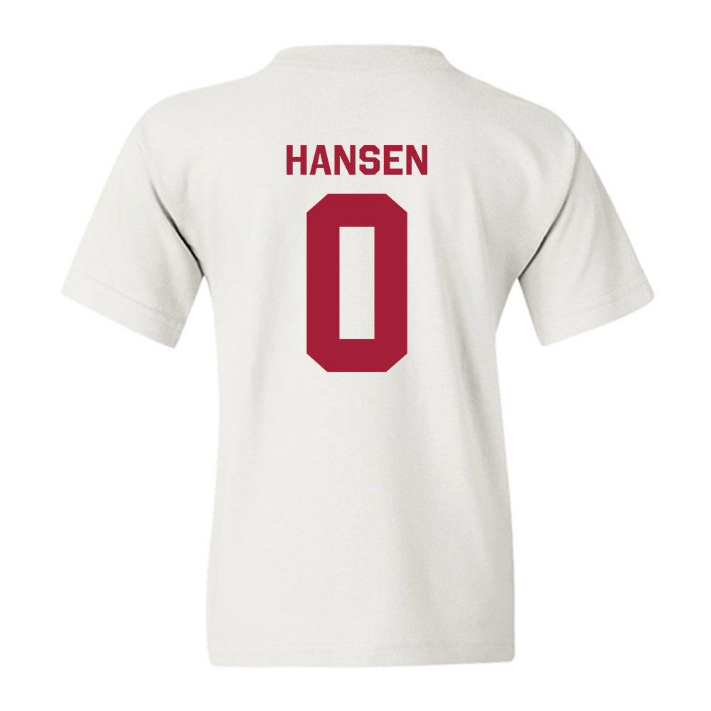 Oklahoma - NCAA Men's Basketball : Jake Hansen - Classic Shersey Youth T-Shirt-1