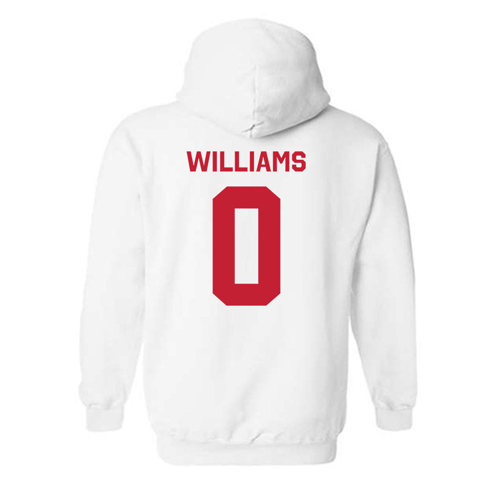 New Mexico - NCAA Football : Miles Williams - Classic Shersey Hooded Sweatshirt-1