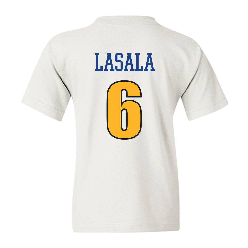 Pittsburgh - NCAA Baseball : Anthony LaSala - Sports Shersey Youth T-Shirt-1