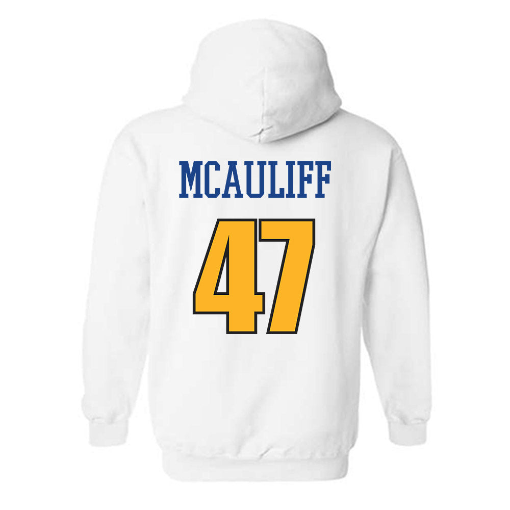 Pittsburgh - NCAA Baseball : Daniel McAuliff - Sports Shersey Hooded Sweatshirt