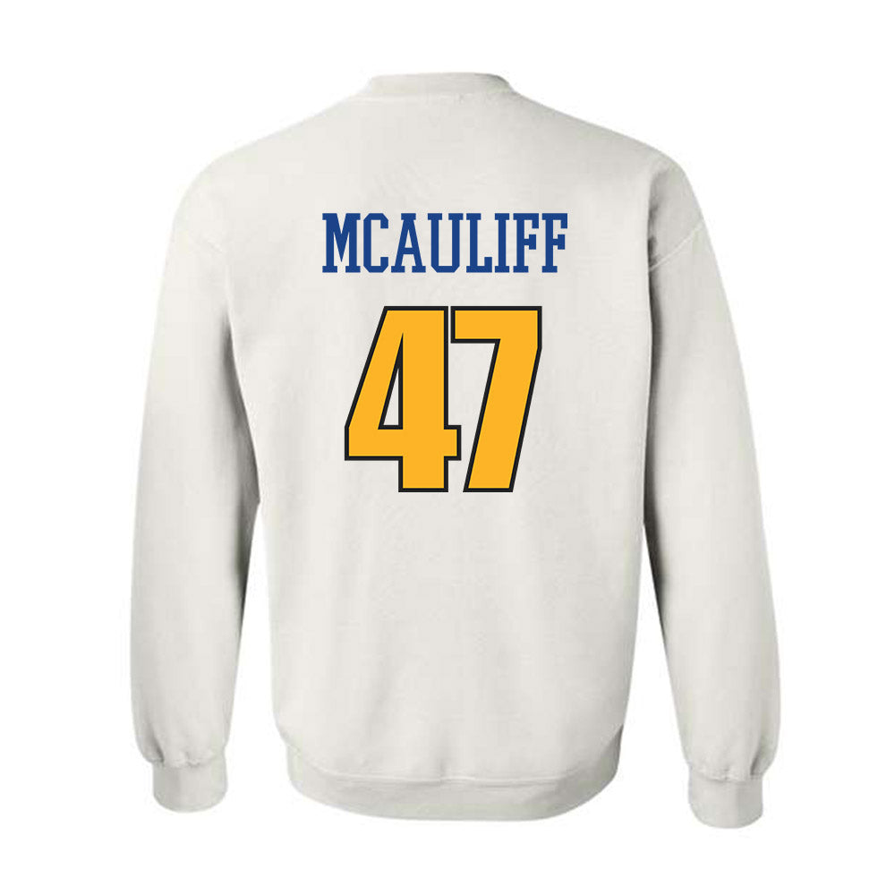 Pittsburgh - NCAA Baseball : Daniel McAuliff - Sports Shersey Crewneck Sweatshirt
