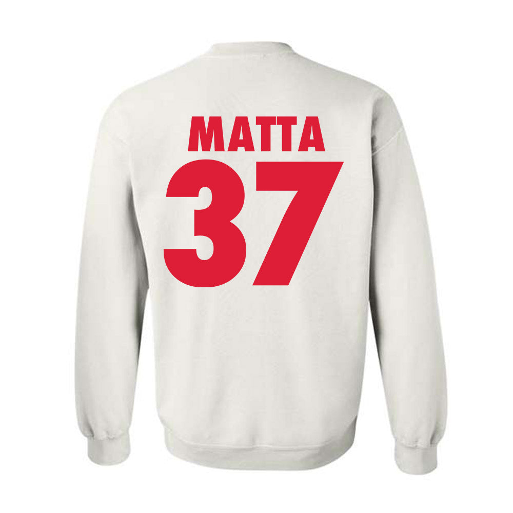 Dayton - NCAA Baseball : Luke Matta - Sports Shersey Crewneck Sweatshirt