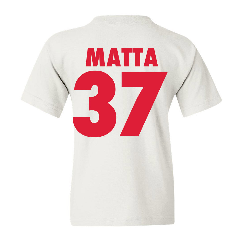 Dayton - NCAA Baseball : Luke Matta - Sports Shersey Youth T-Shirt