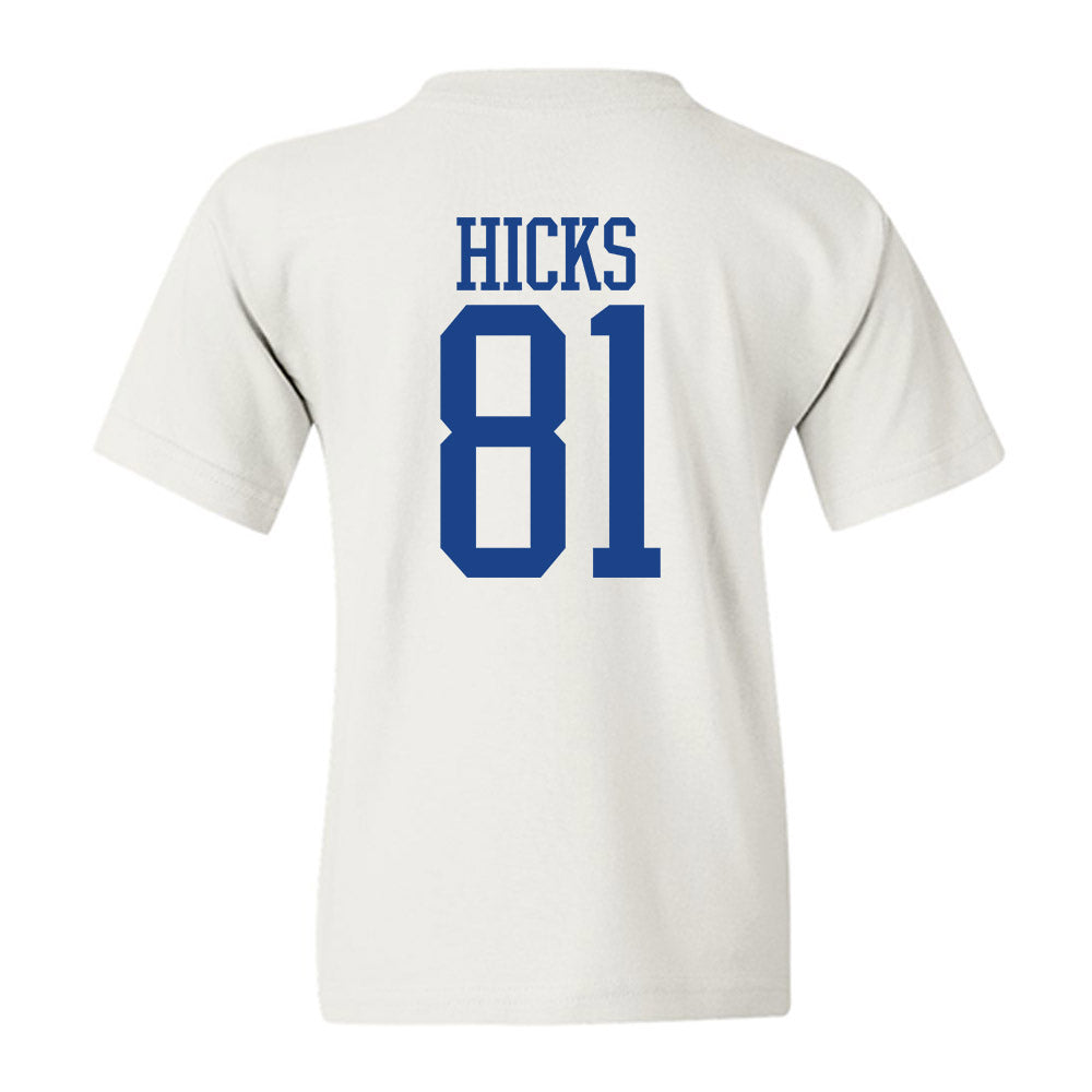 Pittsburgh - NCAA Football : Cataurus Hicks - Classic Shersey Youth T-Shirt-1