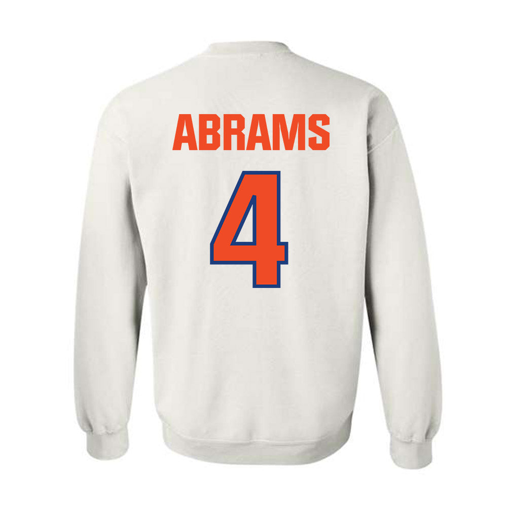 Florida - NCAA Football : TJ Abrams - Crewneck Sweatshirt Sports Shersey