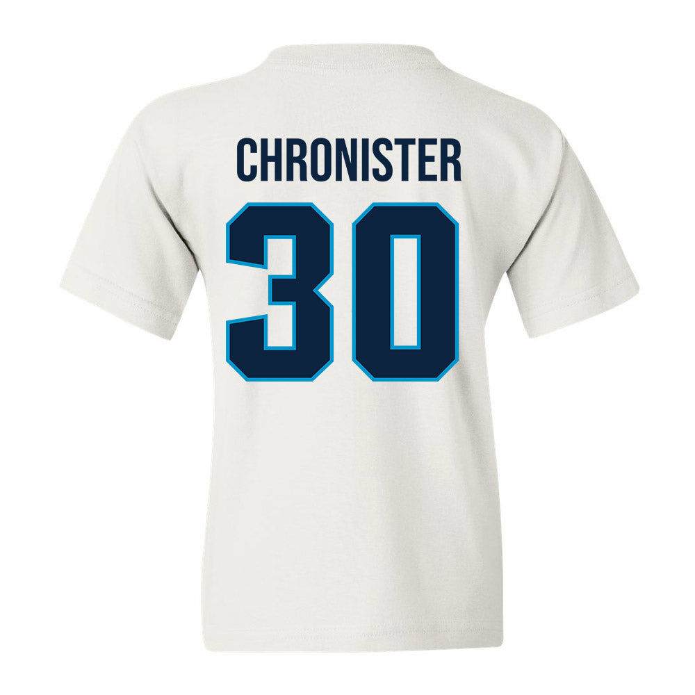 Xavier - NCAA Baseball : Ashton Chronister - Youth T-Shirt Sports Shersey