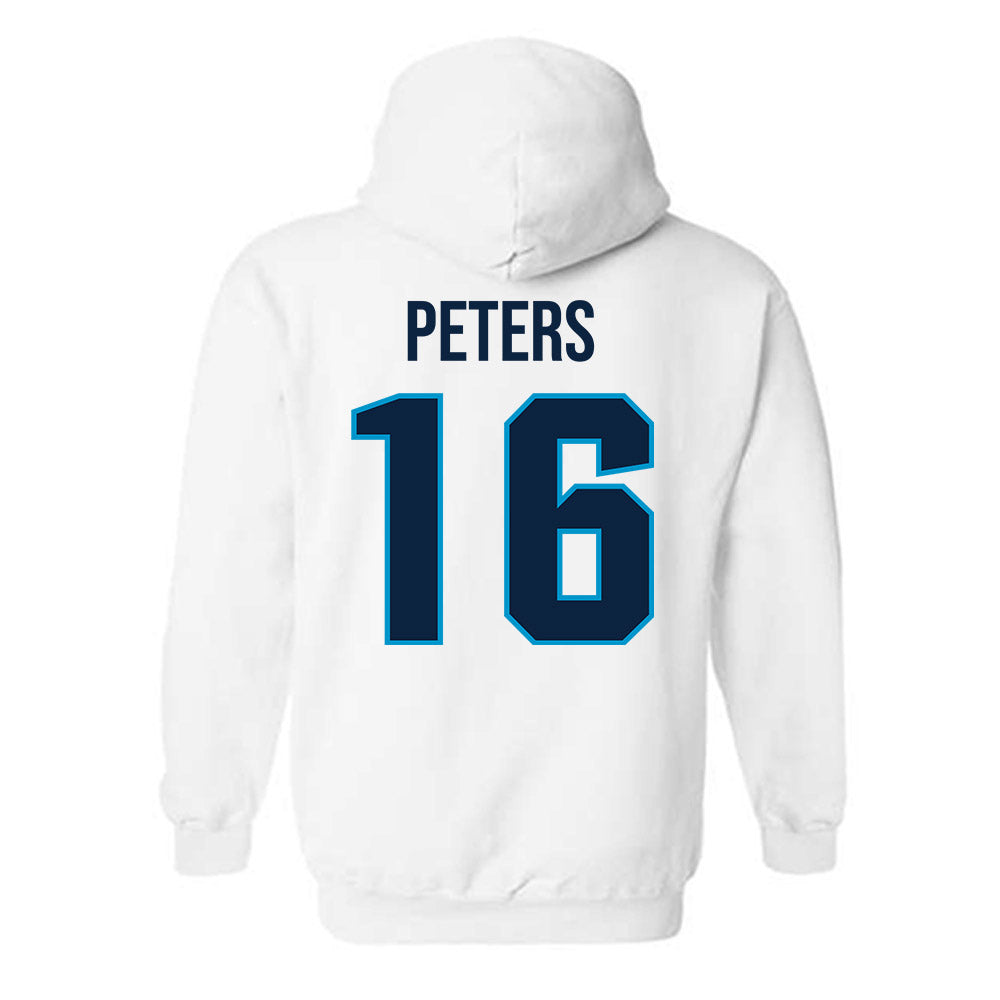 Xavier - NCAA Baseball : Eddie Peters - Sports Shersey Hooded Sweatshirt