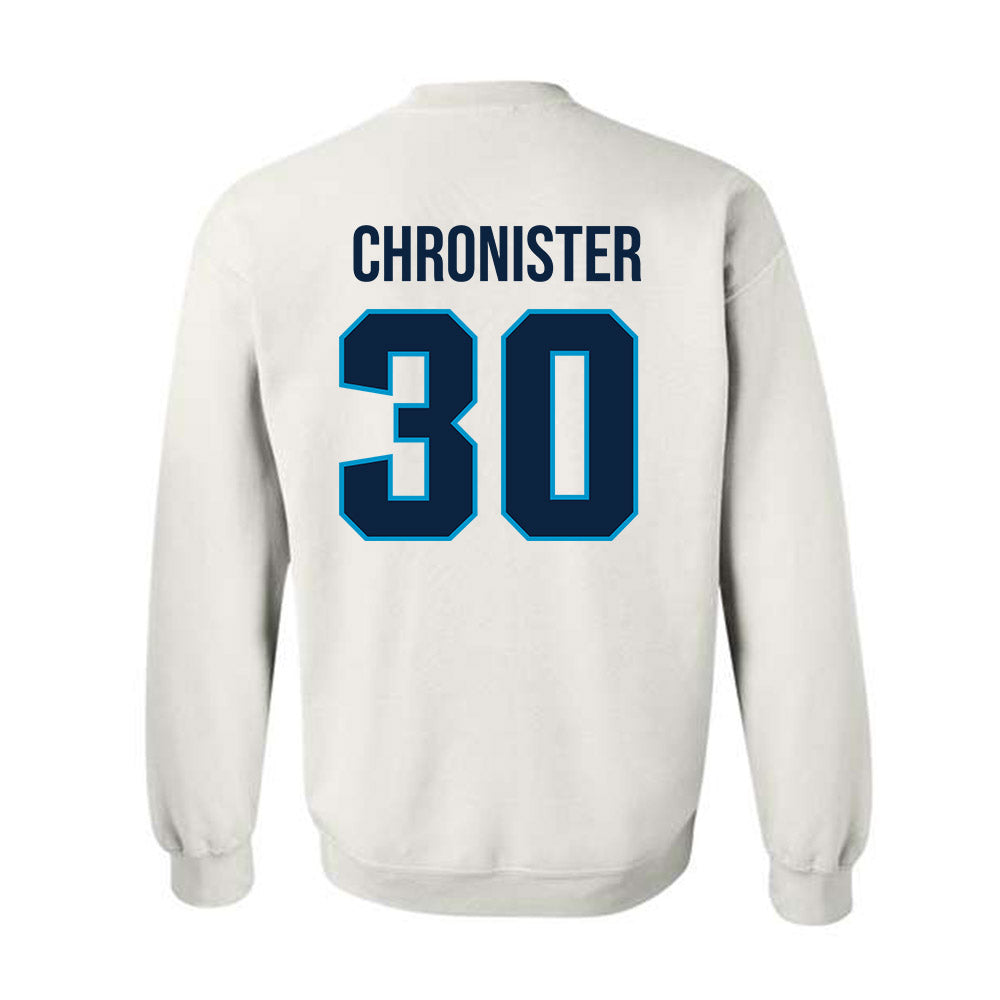 Xavier - NCAA Baseball : Ashton Chronister - Crewneck Sweatshirt Sports Shersey