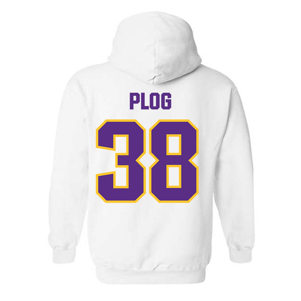 LSU - NCAA Baseball : Ethan Plog - Sports Shersey Hooded Sweatshirt-1