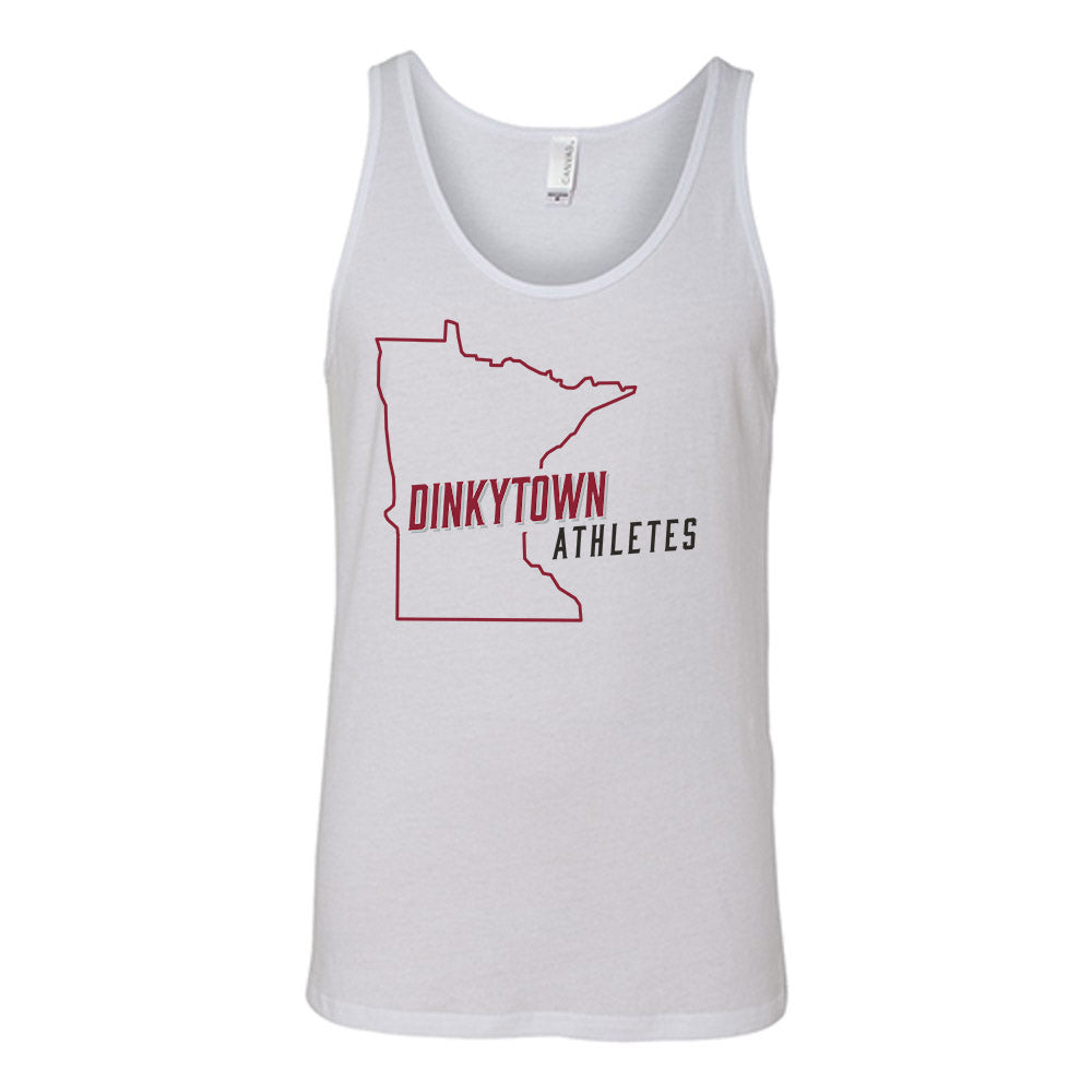 Minnesota - Dinkytown Athlete : Maroon & Black Unisex Tank