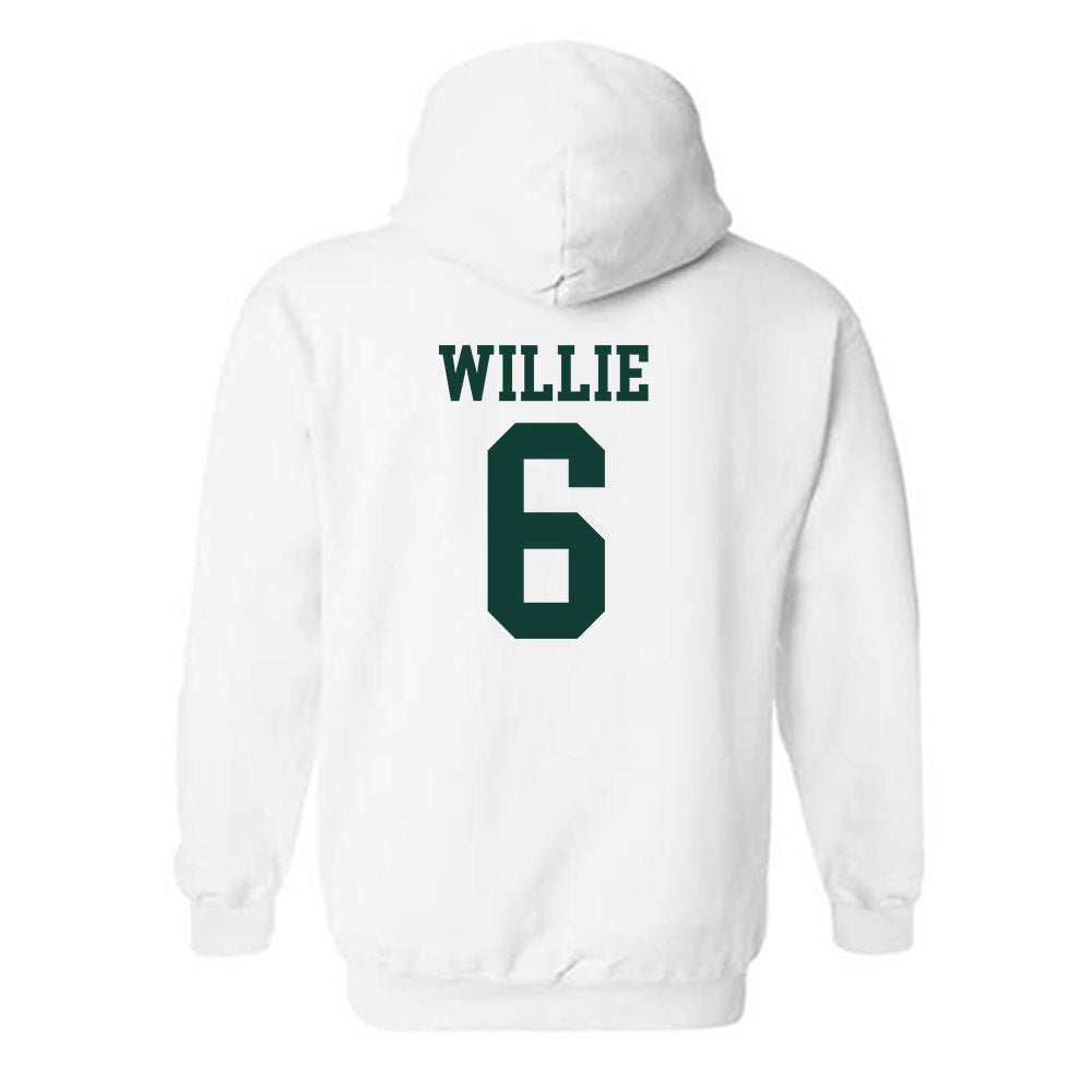 Michigan State - NCAA Football : Ade Willie - Hail Mary Hooded Sweatshirt
