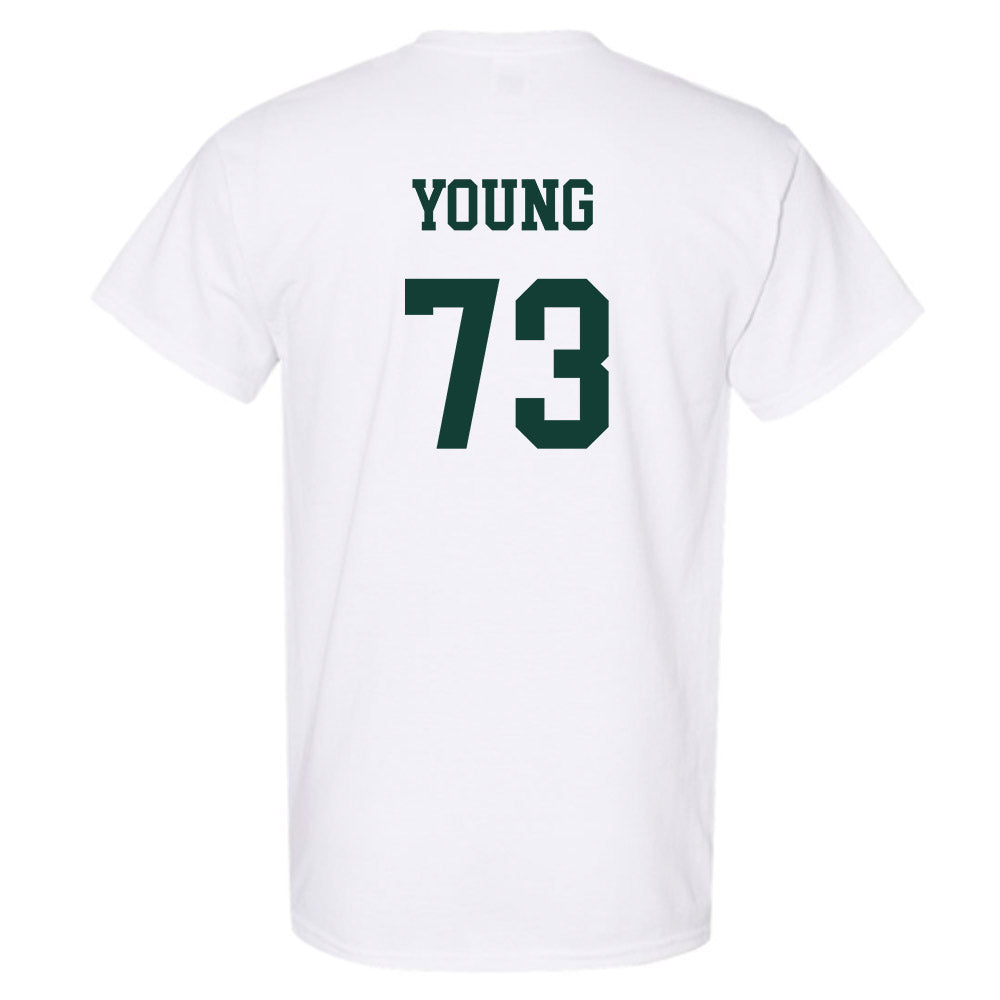 Michigan State - NCAA Football : Rustin Young - Hail Mary T-Shirt-1