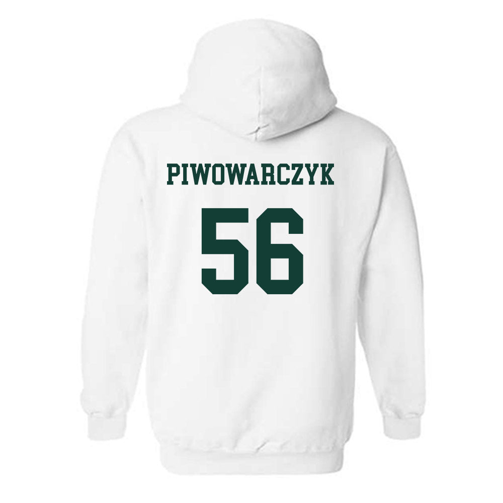 Michigan State - NCAA Football : Christopher Piwowarczyk - Hail Mary Hooded Sweatshirt
