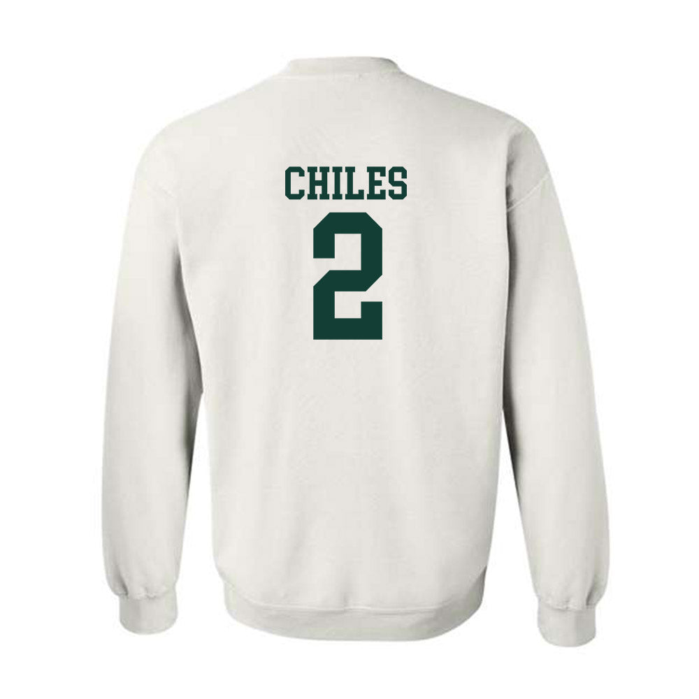 Michigan State - NCAA Football : Aidan Chiles - Hail Mary Crewneck Sweatshirt