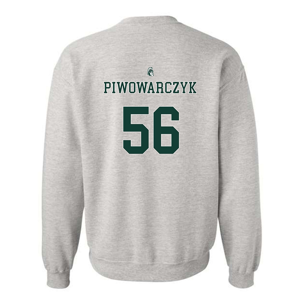 Michigan State - NCAA Football : Christopher Piwowarczyk - Crewneck Sweatshirt