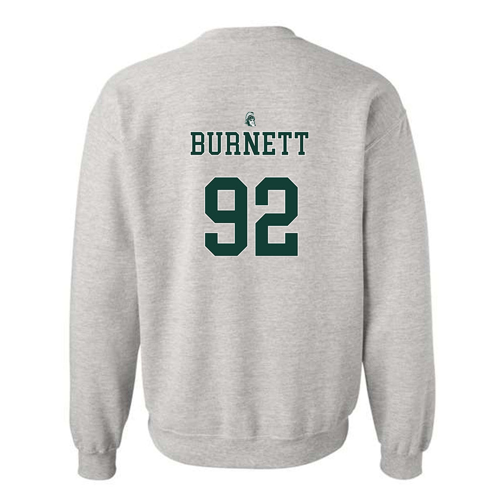 Michigan State - NCAA Football : Kekai Burnett - Crewneck Sweatshirt