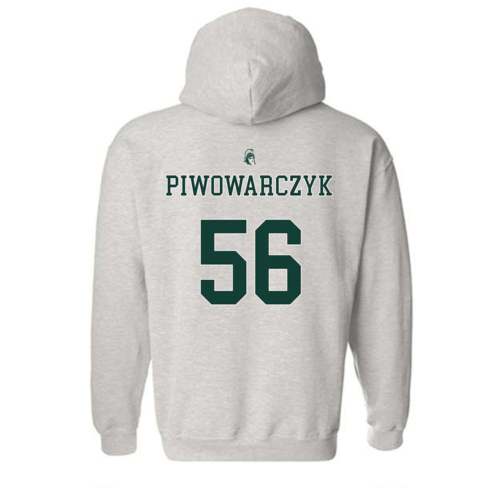 Michigan State - NCAA Football : Christopher Piwowarczyk - Hooded Sweatshirt